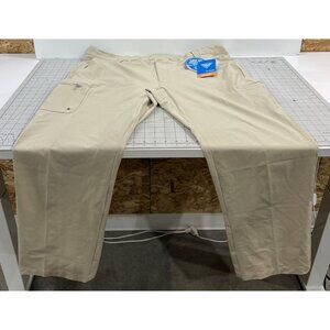 Columbia Men's PFG Terminal Tackle Fishing Pants - Fossil 42X30 New UPF150